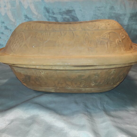 ROMERTOPF Clay Baker German Terracotta Baking Dish Roaster Casserole Model 111 - Picture 4 of 16